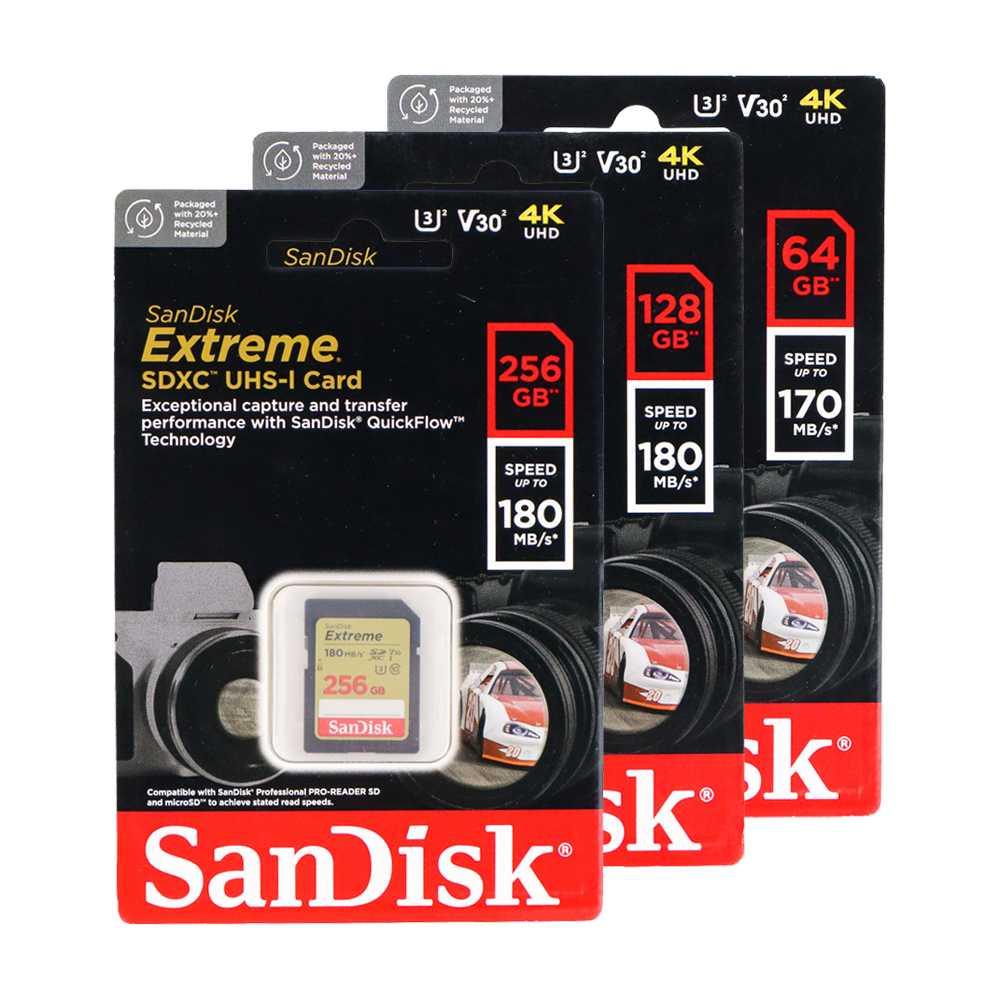 SD Card Extreme V30 U3 4K DSDXV