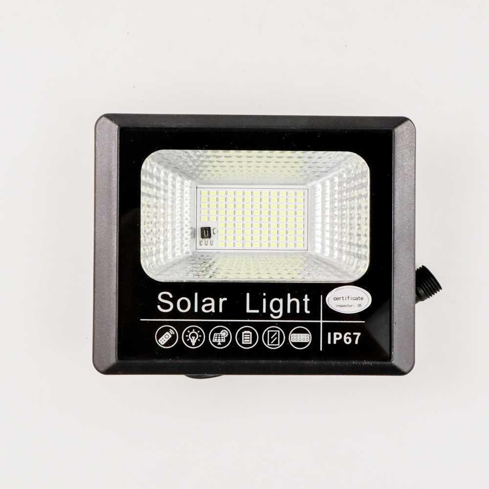 OOBEST Lampu LED Solar Panel Outdoor Light IP67 Cool White 30W 1500mAh B100