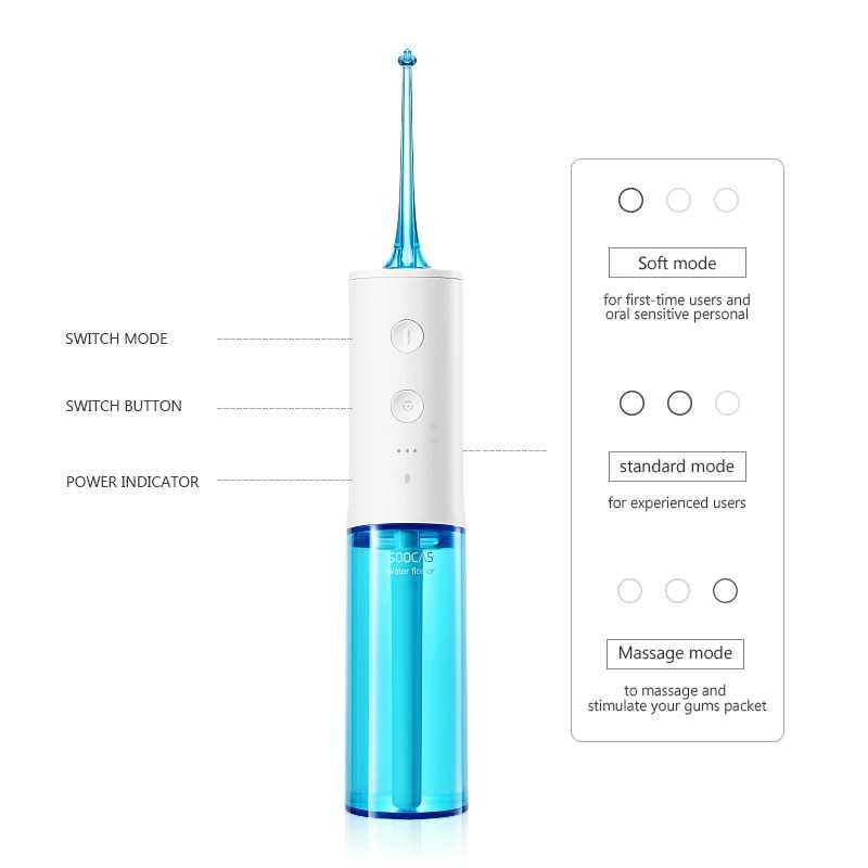 SOOCAS Semprotan Pembersih Sela Gigi Teeth Scaling Dental Device 3