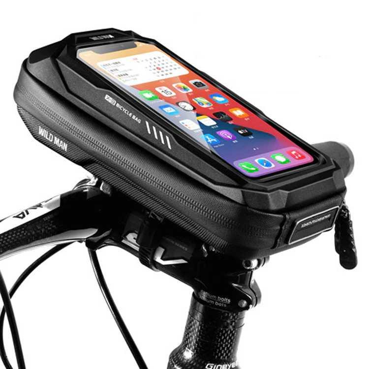 WILD MAN Tas Sepeda Smartphone Case Handlebar Waterproof 0.5L - X-3