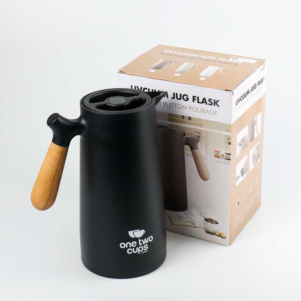 One Two Cups Thermos Teko Pitcher Kopi Teh Thermal Cup 1000ml - LS-029