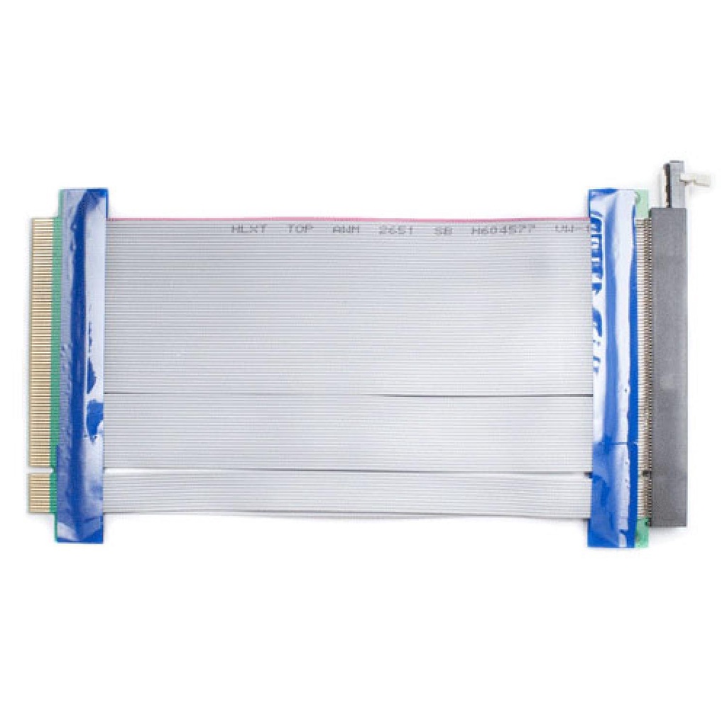 PCI-E 16X Riser Card Flex Flexible Ribbon Extender Cable - 28AWG