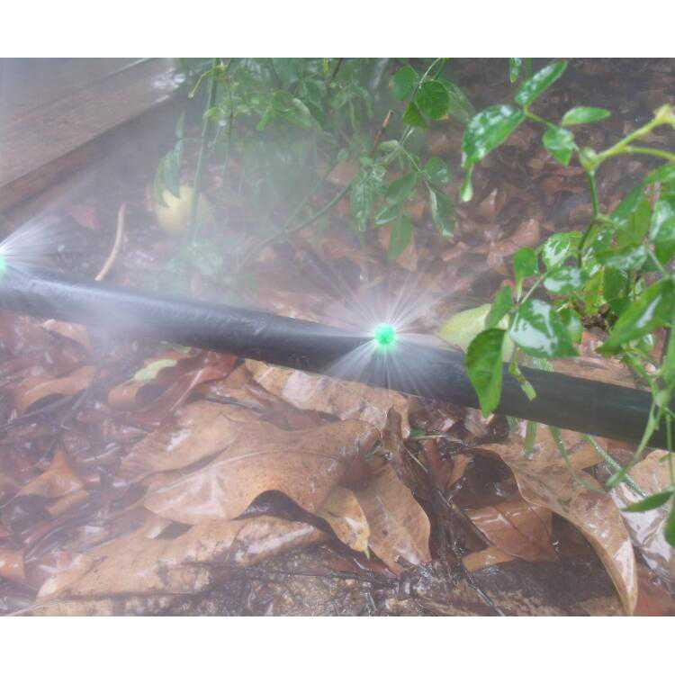 Water Mist Sprinkler Irigasi Air Taman Simple Nozzle 90 Degree 10 PCS