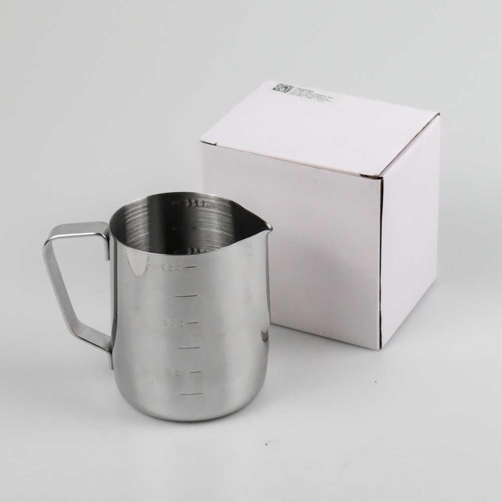 One Two Cups Gelas Milk Jug Kopi Espresso Latte Art Stainless - ZM0078