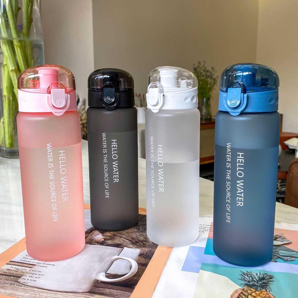 MEIKE Botol Minum Plastik Frosted Sports Water Bottle 780 ml E78