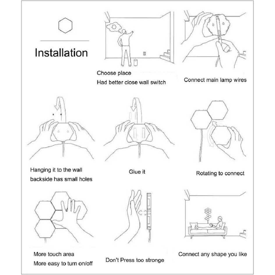 Coquimbo Lampu Hias Hexagonal Dinding Quantum Touch Sensor Cool White M99 Lampu Dekorasi Gantung Lampu Dekorasi Gantung Lampu Dekor Kamar Lampu Dekor Kamar Tatakan Lampu Dekorasi Tatakan Lampu Dekorasi Lampu Dekorasi Dinding Lampu Dekorasi Dinding Kap Lam