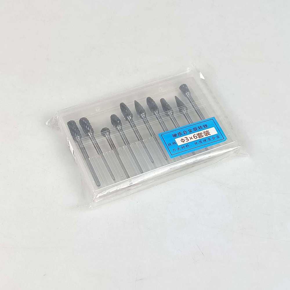 JIGONG Mata Bor Tungsten Carbide Cone Spiral 1/8 Inch 10 PCS JG8 Mata Bor Ryu Mata Bor Ryu Mesin Bor Mini Mesin Bor Mini Solasi Nachi Solasi Nachi Mata Bobok Kayu Mata Bobok Kayu Alat Bobok Kayu Alat Bobok Kayu Rumah Mini Rumah Mini Cuk Bor Mini Cuk Bor M