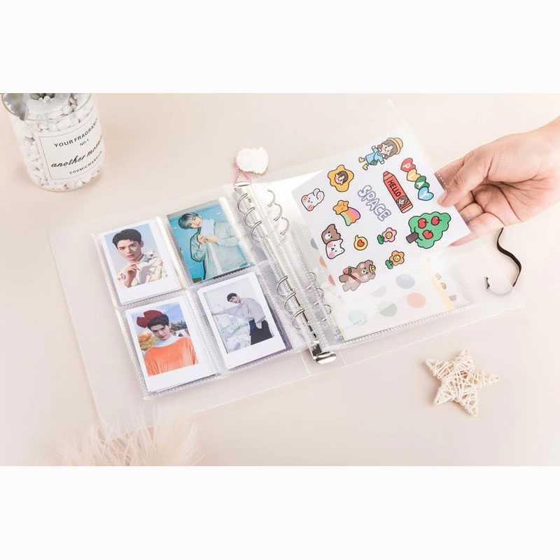 MINKYS Binder A5 Photocards Collect Book Postcard Holder 2021 Binder Keuangan Binder Aesthetic Buku Binder Kertas Binder Ring Binder Binder Tabungan Binder Kuliah Buku Binder Aesthetic Binder Keuangan Set Lengkap Binder Clip Binder Transparan Binder Custo