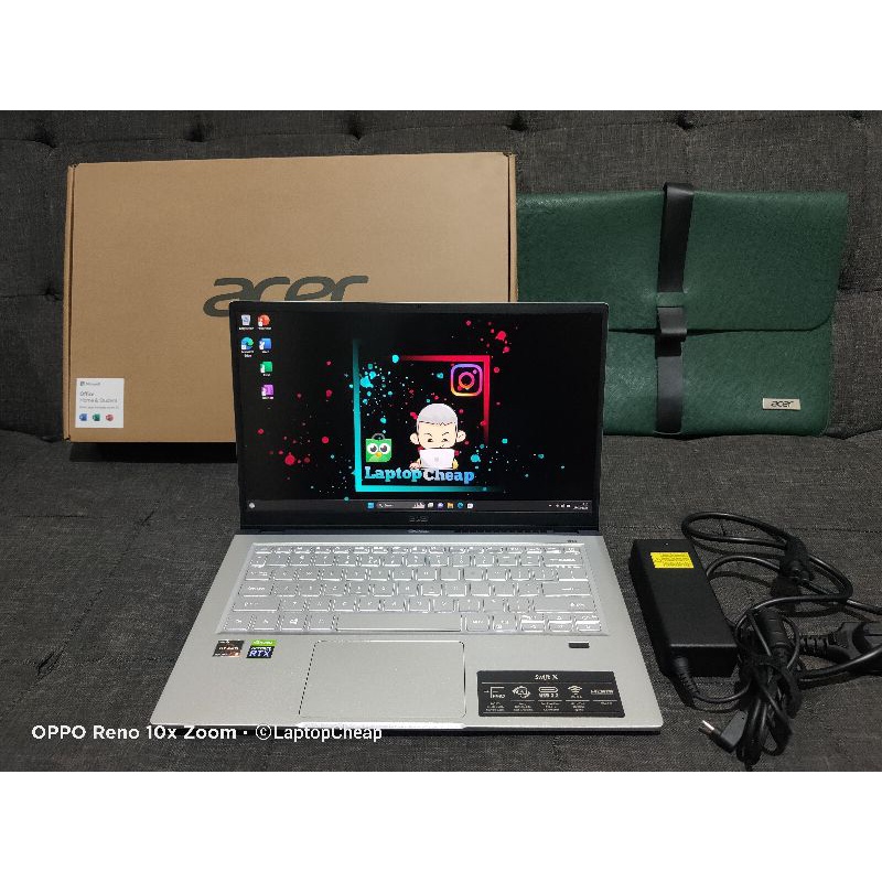 Acer Swift X Ryzen 5 5600U RTX 3050 Istimewa