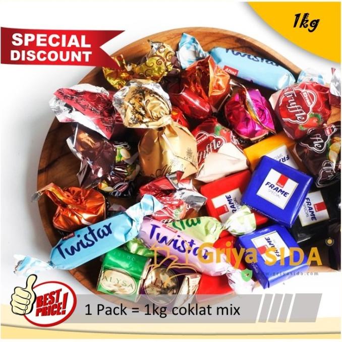 

COKLAT ARAB SALE COKLAT TURKI 1KG MIX COKLAT TURKEY ARAB NIKMAT HEMAT ORIGINAL EL09I09A82L