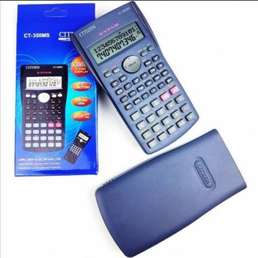 

Kalkulator Ilmiah . CT 350MS - Scientific Calculator FX350MS