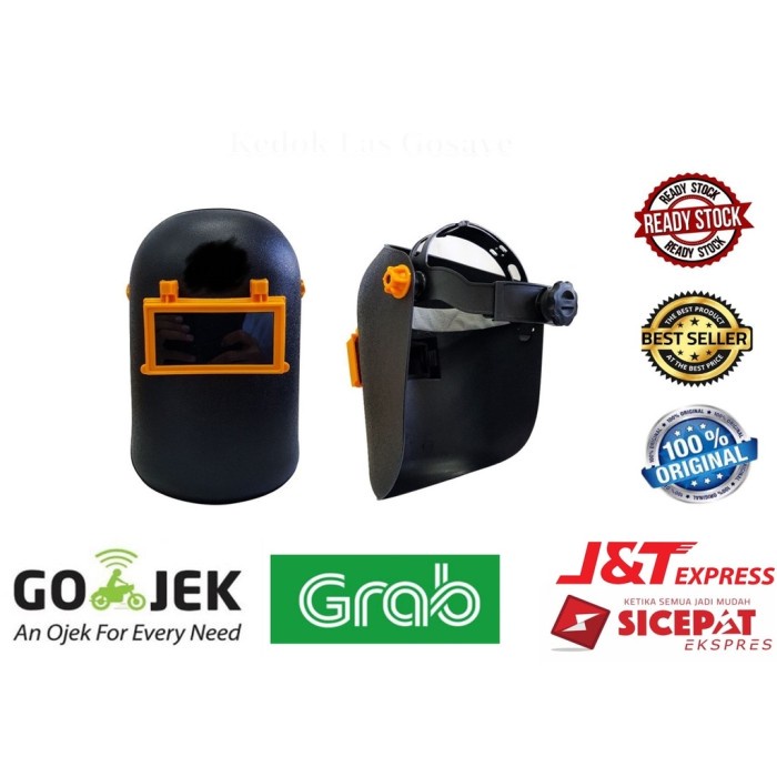 Terlaris Topeng Kedok Las / Face Shield Welding Helmet Adjustable