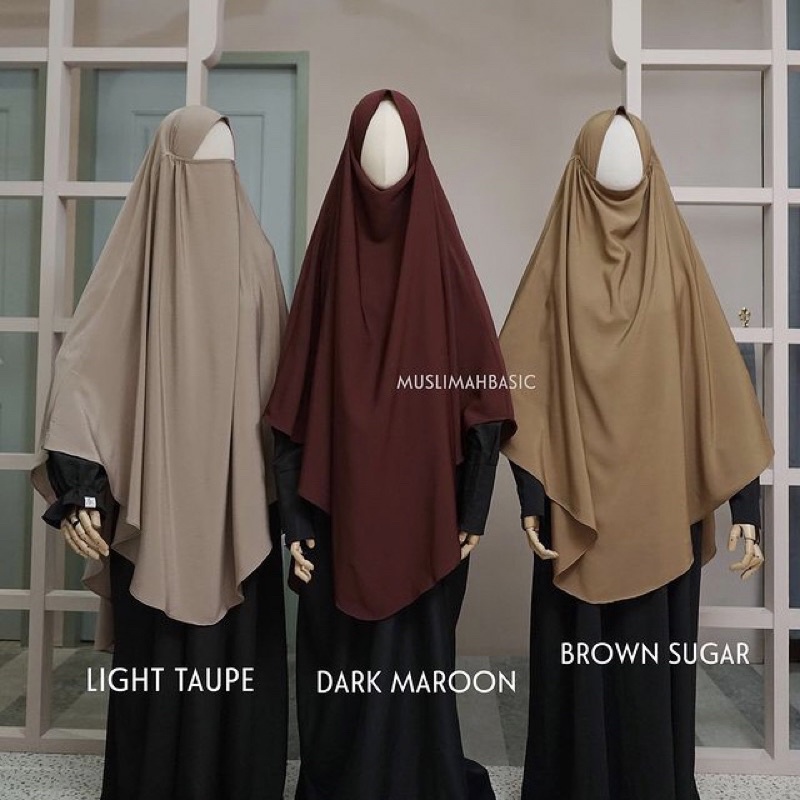 [NWT] Adwa Khimar FK Instan NonPad - Muslimah Basic