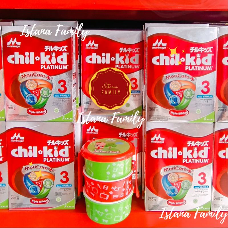 Morinaga Chilkid Platinum 200gr Vanila