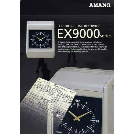 AMANO EX9000/9100 BACKUP BATERAI - Mesin Absen Absensi Kartu - GARANSI