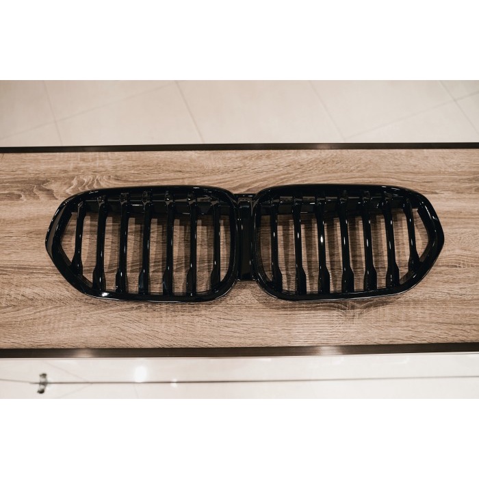 Grill Single Slat Black Gloss BMW X1 F48 LCI
