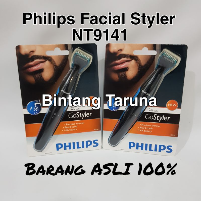 Gostyler Philips NT9141 alat cukur kumis Philips NT9141/10 Grooming Philips nt9141 shaver