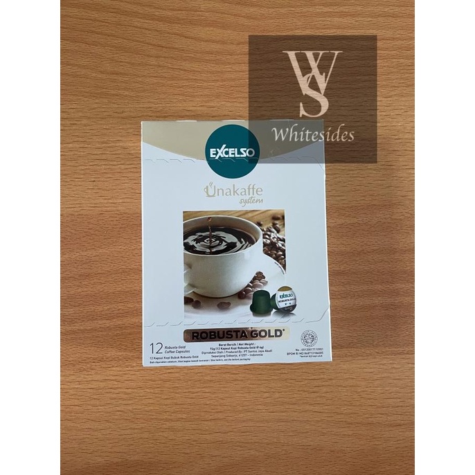 

Excelso Capsule Kapsul Unakaffe Coffee Kopi Instant Black Box Ventura
