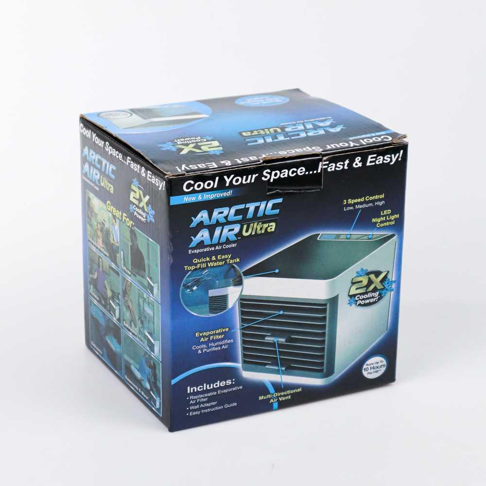 Taffware HUMI Kipas Cooler USB Mini Air Conditioner 7 Color LED K-F009