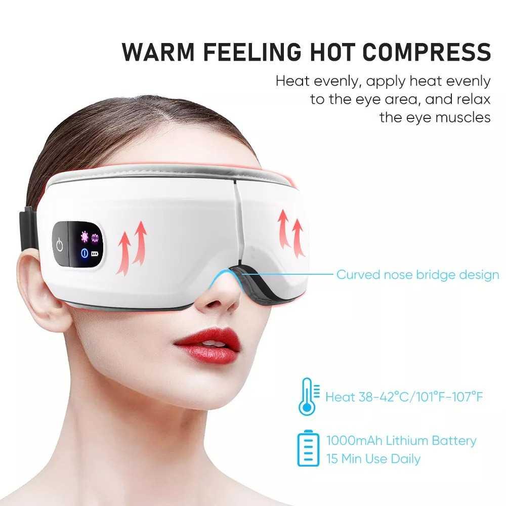 ONULISS Alat Pijat Mata Elektrik Hot Compress Vibration Eye Massager 01