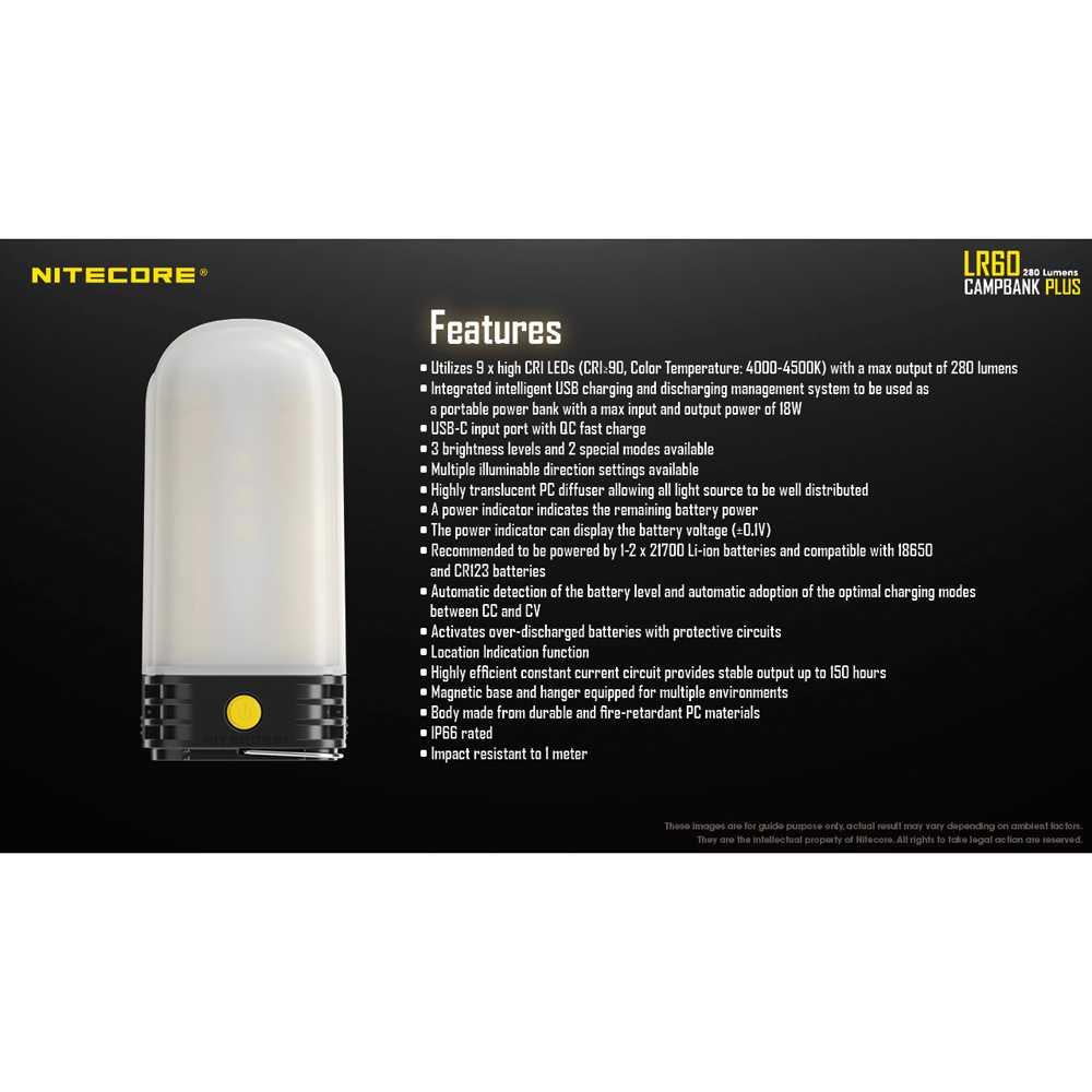 NITECORE Lampu Camping Lantern 280 Lumens LR60Plus Lampu Camping Lampu Outdoor Lampu Camping Lampu Outdoor Lampu Lumens Lampu Lumens Lampu Emergency Batrai Lampu Emergency Batrai Emergency Lamp Krisbow Emergency Lamp Krisbow Lampu Emegency Lampu Emegency