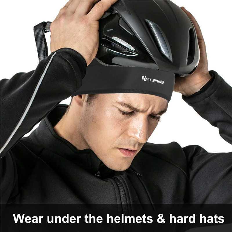 West Biking Bandana Headband Cycling Sports Cap Windproof - A1443