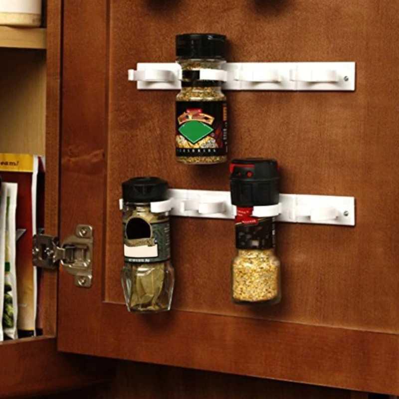 OIMG Rak Gantung Botol Bumbu Dapur Spice Bottle Storage Rack 2 PCS G56