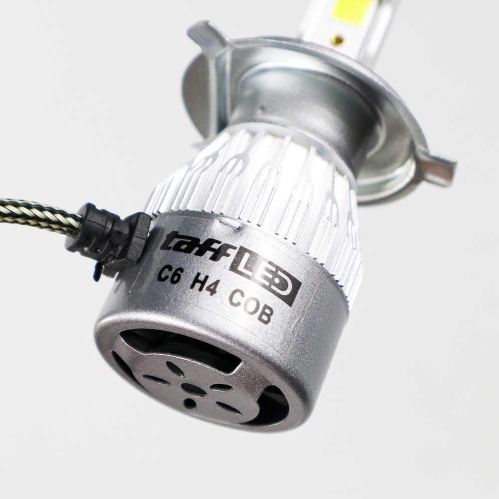 TaffLED Lampu Mobil Headlight LED H4 COB 2 PCS - C6