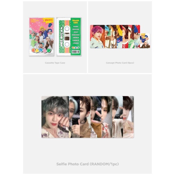 (PLNSN) SHARING CASSETTE MD CANDY NCT DREAM