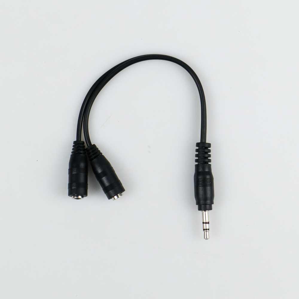 Overfly Splitter Audio Cable 3.5 mm Male to Dual 3.5 mm Female - AV111