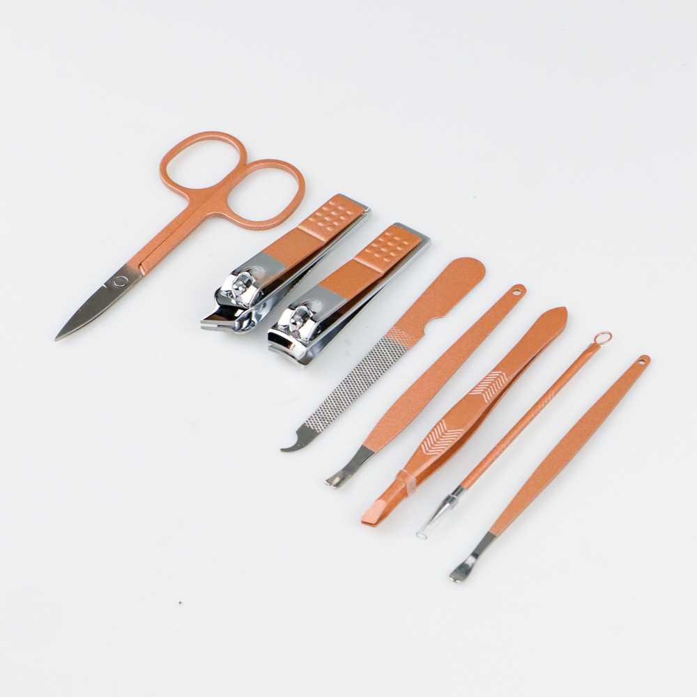 Biutte.co Gunting Kuku Nail Art Set Manicure Pedicure 8 PCS T02 Sugar Baby Gunting Kuku Baby Safe Newborn Gunting Kuku Bayi Gunting Kuku Set Gunting Kuku Cantengan Manicure Set Potong Kuku Bayi Set Newborn Bantengan Manicure Gunting Kuku Miring Pemotong K