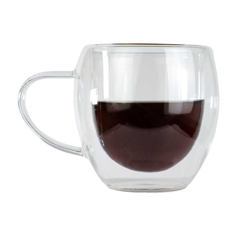 Cangkir Kopi Anti Panas Double-Wall Glass Round 160ml One Two Cups Mug Gelas Kaca Cangkir Set Cangkir Kopi Cangkir Set Keramik Gelas Teh Gelas Keramik Cangkir Plastik Gelas Lucu Tea Set Cangkir Stainless Cangkir Keramik Cangkir Kopi Set Gelas