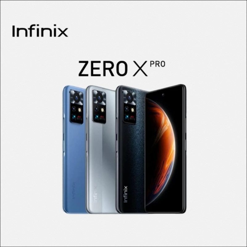 Handphone Infinix Zero X RAM 8/256 108MP OIS With 60× Periscope Zoom Warna Hitam