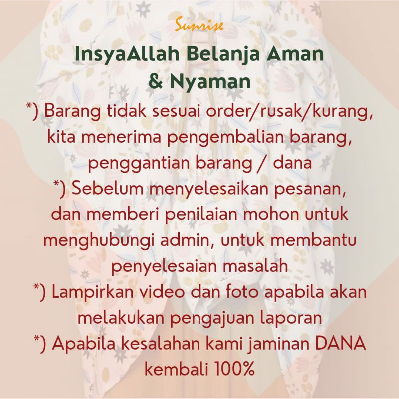 Limited Mukena Dewasa Sunrise Mukena Dewasa Rayon Premium Candy Polos Terkini P22 / Mukenah Jumbo Hy