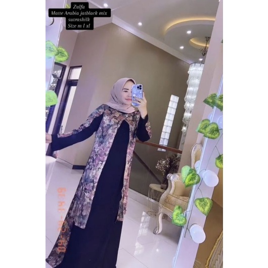 Gamis Zulfa Abaya Original by Zulfa (terbaru)