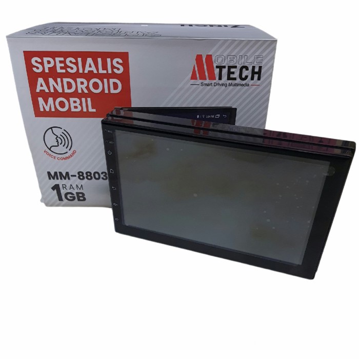 FREE ONGKIR HEAD UNIT ANDROID 7 INCH MTECH MM-8803 RAM 1+16 VOICE COMMAND FREE ONGKIR