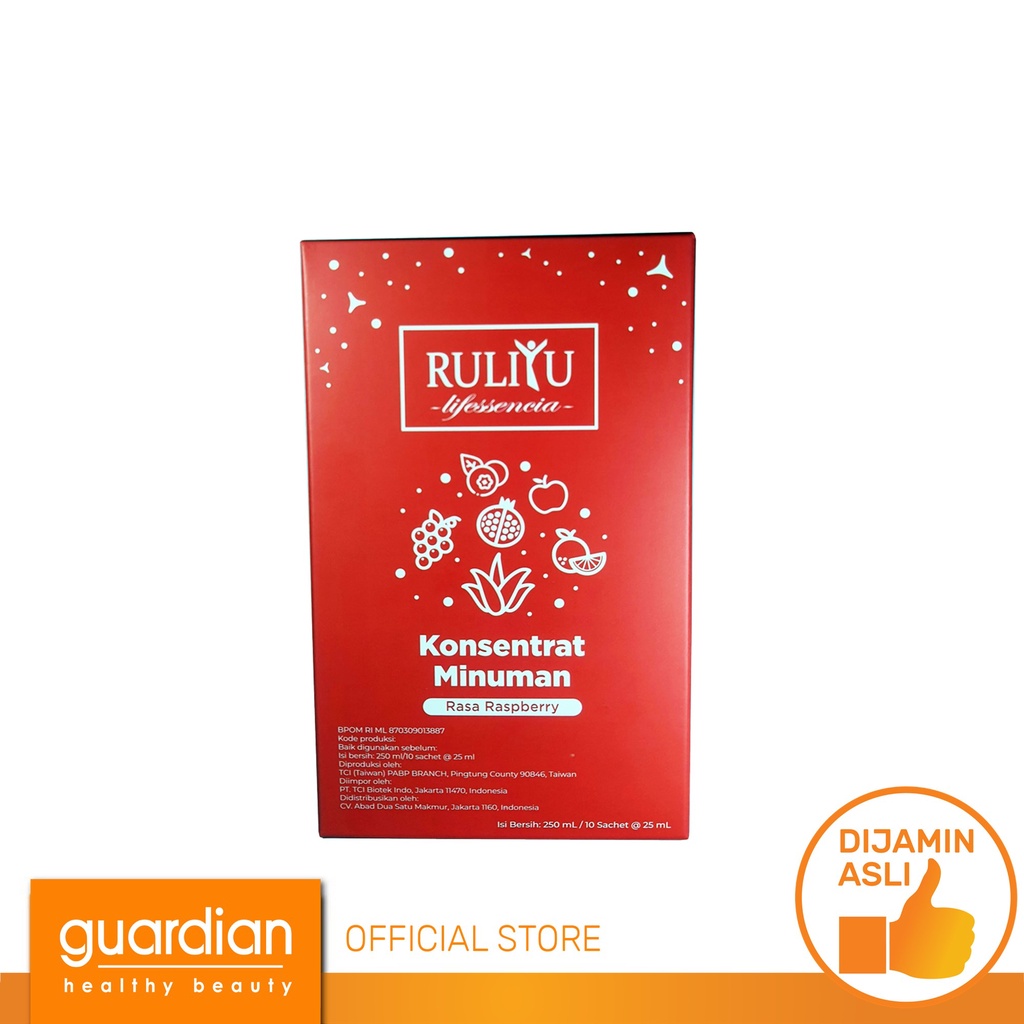 RULIYU LIFESSENCIA Konsentrat Raspberry 250ml