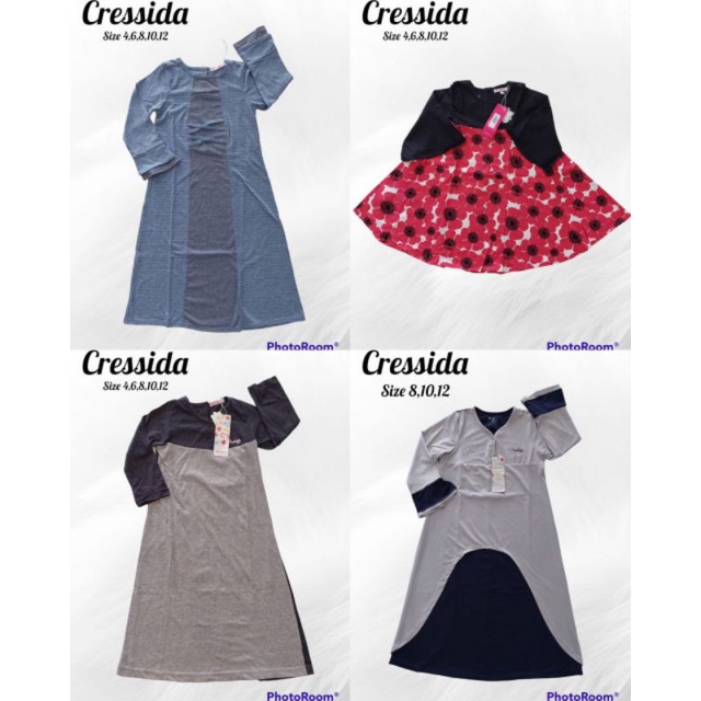 Gamis CRESSIDA Anak 4 - 12 Tahun