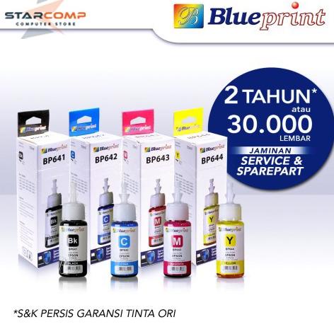 Tinta Refill BLUEPRINT 70ML For Epson L120 L310 L360 L455 Tinta Epson