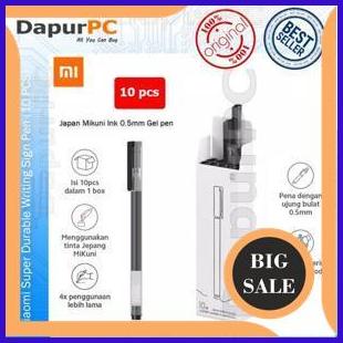 

Xiaomi Mi Pen Gel 0.5mm 10 pcs per Pack Pulpen GEL INK perkakas 29M4R23
