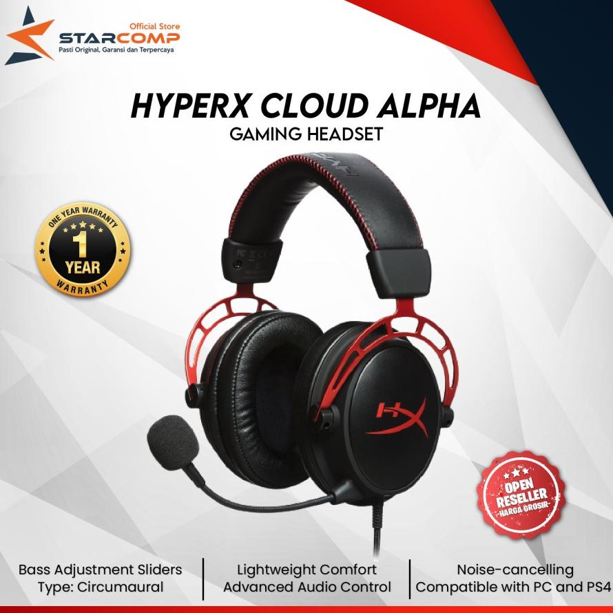 Hyper X Cloud Alpha Gaming Headset / HyperX / Hyper-X Original