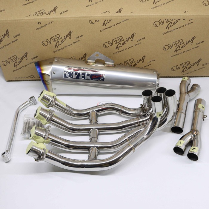 Knalpot Zx25R Over Racing Japan Ttf Fullsystem