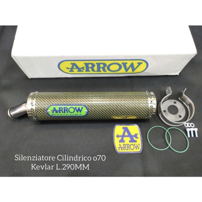 Knalpot Silencer Arrow 2 Tak Ninja 150 R Rr Nsr Satria Original