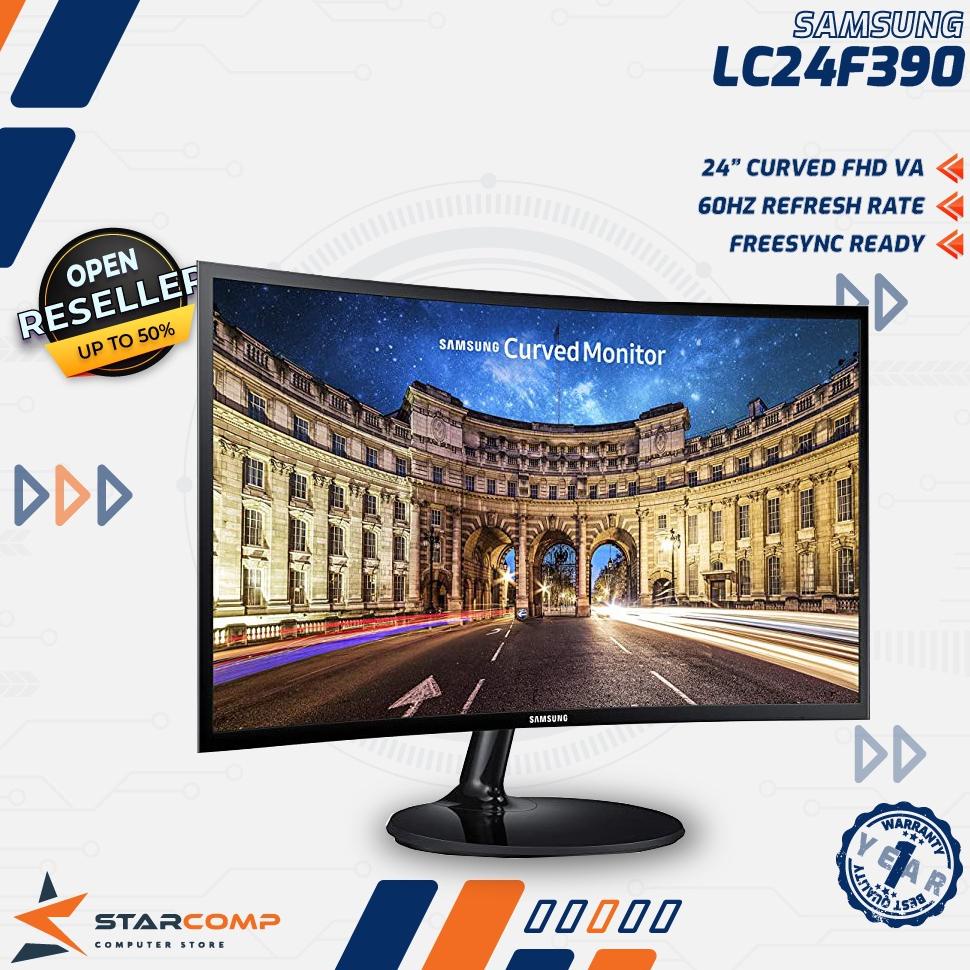 Led Monitor Samsung 24" Curve LC24F390