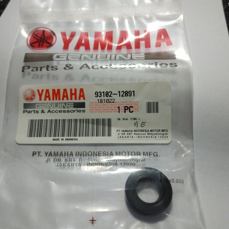 SEAL PERSNELING VIXION VEGA JUPITER Z R15 FORCE / 93102-12891