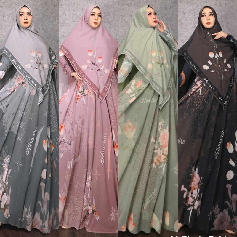 gamis set khadijah syari series humaira hijab