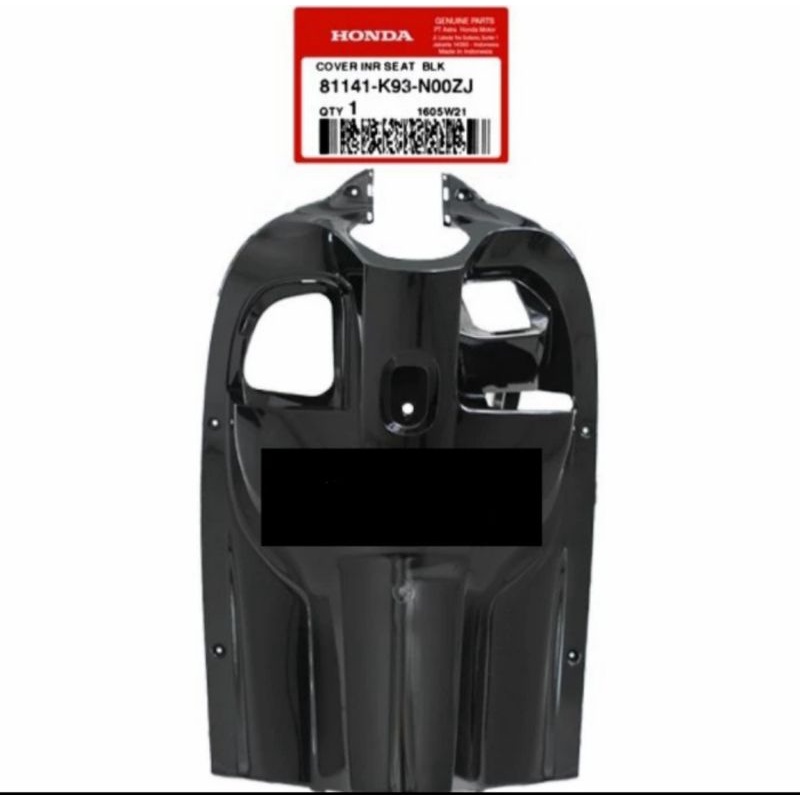 Legshield Scoopy 2017 2019 hitam ori ahm