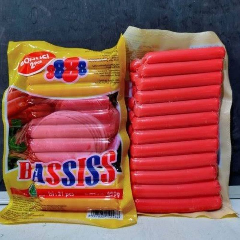 

8888 BASIS MERAH / BASIS PUTIH BAKSO SOSIS Isi 20 Sosis