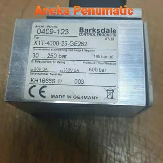 Limu Pressure Switch Barksdale X1T-4000-25-Ge262