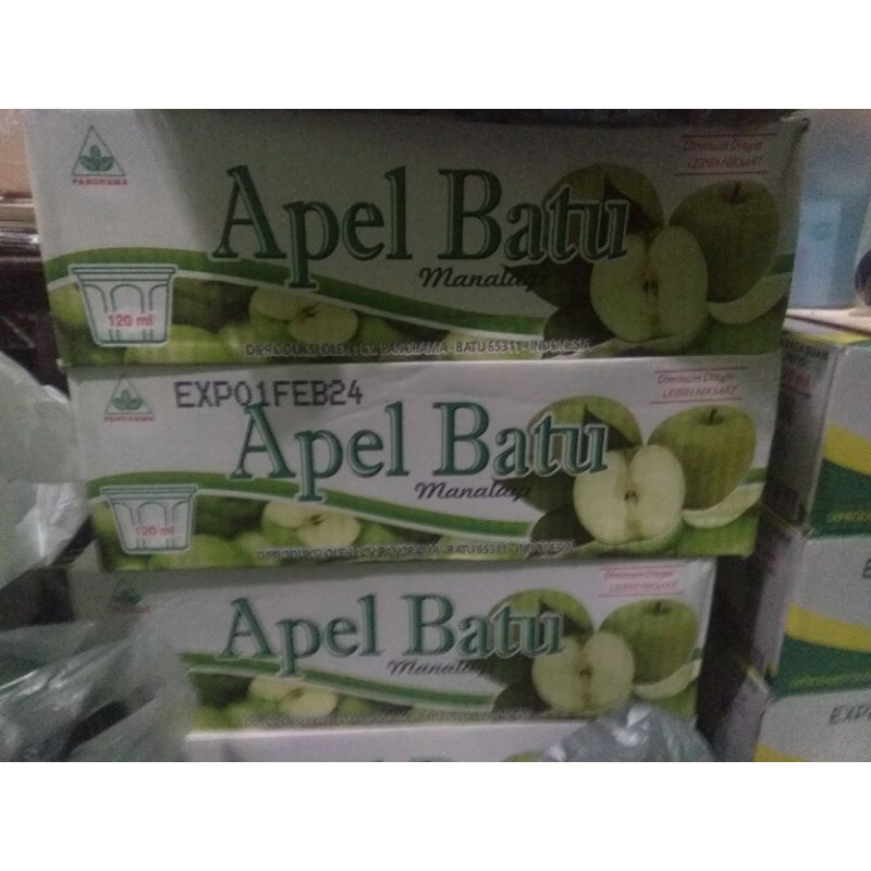 

minuman apel batu